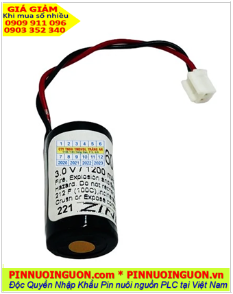 Pin nuôi nguồn Epson CR17335BBM90037 lithium 3V 1200mAh chính hãng | hàng có sẳn